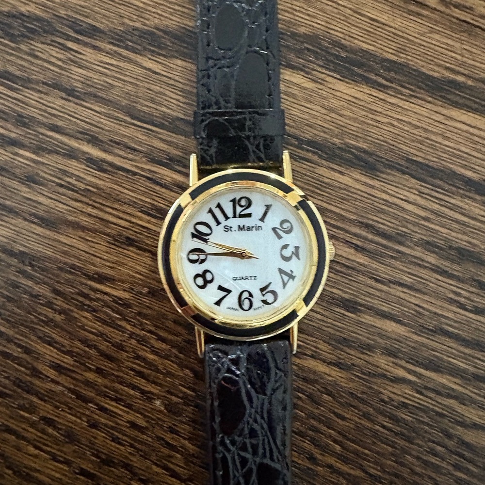 St. Marin Gold and Black Watch